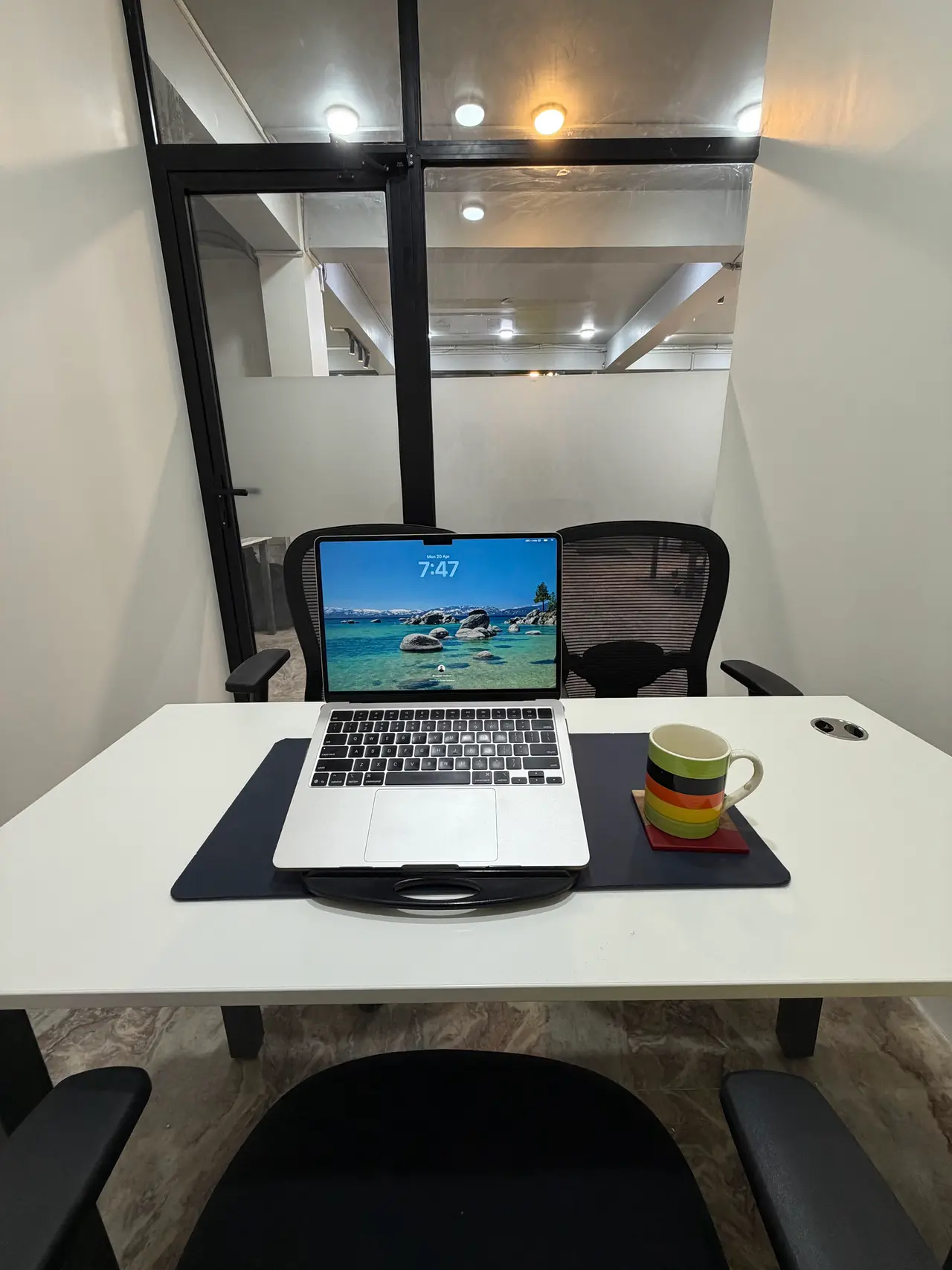 Move in, get to work